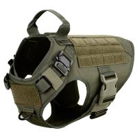 Arnés Táctico Grande para Perros Militar Apto para Shepherd Alemanes y Malinos Con Cinturón y Llavero Accesorios para Entrenamiento de Mascotas - details 13