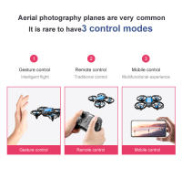 Mini Dron con cámara 4K HD, cuadricóptero plegable de 2,4G, 4 canales, WiFi, Fpv, mantenimiento de altura y presión de aire, juguetes RC - details 4