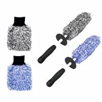 Cepillo de Lavado de Coche Premium de Microfibra Mango Antideslizante Fácil de Limpiar - details 0