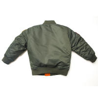 Chaqueta de Vuelo de Bombero de Ejército Americano Ma-1 Ropa de Invierno para Niños con Parche Topgun Zapatos y Ropa de Niños - details 6