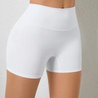 Pantalones cortos deportivos con realce para mujer, ropa deportiva de Yoga para gimnasio, color marrón, rojo, blanco y azul marino, 2024 - details 7