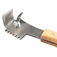 Cuchillo multifuncional con mango de madera para raspar miel, herramienta de colmena de apicultura, suministros de apicultura, 1 unidad - details 5