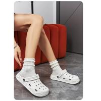 Nuevos modelos de pareja, zapatos con agujeros para mujer, ropa exterior de verano, sandalias informales ligeras para la playa, sandalias impermeables Baotou, zapatillas para hombre - details 10