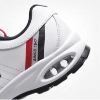 Zapato de deporte para hombre, Zapatillas de deporte para correr, de cuero, informales, color Blanco y negro - details 5