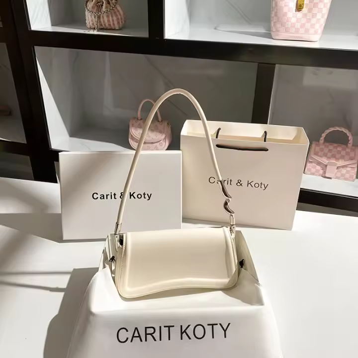 Bolso Baguette francés de gama alta, novedad de primavera 2025, bolso de lujo para axilas, bolso de hombro al por mayor - 1