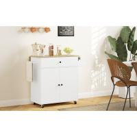 grande barra muebles auxiliares carro ruedas mueble cafetera