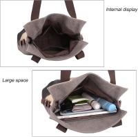 Bolso de Lona para Mujer, Bolso Informal, Bolso de Lona Retro, Bolso de Compras,  Informal, Retro - details 1