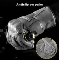 Guantes de Moto Inviernal Impermeables Guantes de Cuero de Cabra Auténticos para Hombres y Mujeres - details 8
