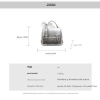 Mochila De Moda Mujer 2025 Nueva Mochila Simple Mochila Pequeña De Viaje De Ocio - details 0
