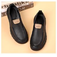 Nuevos zapatos informales de cabeza redonda para hombres, mocasines de cuero para hombres - details 24