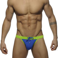 Calzoncillos de baño triangulares para hombre, bañador Sexy, pantalones cortos de playa, bañador Sexy, Bañador estampado para surf - details 19