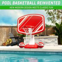 Juego de Baloncesto de Piscina Splash Hoop Incluye Báscula de Agua, 2 Pelotas y Bomba - details 6