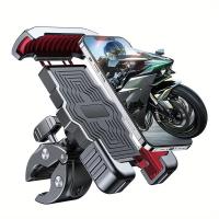 Soporte para teléfono móvil para montar Motocicleta vehículo eléctrico Soporte para teléfono móvil para ciclista Soporte para teléfono móvil a prueba de golpes - details 1