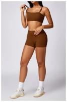Traje atlético de 2 piezas para mujer, ropa de Yoga de secado rápido, equipo de Fitness, correr, entrenamiento, ropa de ejercicio - details 4