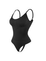 Body moldeador sin espalda con correa ajustable sólida para mujer, body para mujer, casual, cómodo, sin costuras, control de barriga, levantamiento de glúteos para uso diario, ropa de trabajo para mujer para todas las estaciones - details 5