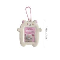 Nuevo Porta Tarjetas de Dibujos Animados Kawaii Lindo Porta Tarjetas Mini 2 Pulgadas Llaveros - details 0