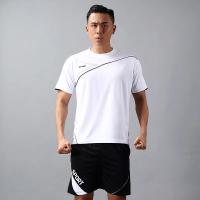 Conjunto deportivo ultrafino y transpirable, pantalones cortos de manga corta, cómodos y holgados, secado rápido, novedad - details 8