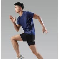 Pantalones cortos deportivos de baloncesto para hombre, pantalones cortos informales con forro interior para correr y Fitness, pantalones cortos de entrenamiento de tres cuartos, ropa de verano - details 10