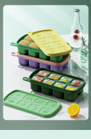 Molde para Hielo de Silicona con Tapa Forma de Fruta Cuadrada para Cocina y Bebidas Ideal para Whisky y Cocteles - details 3