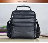 Bolsos de mensajero de moda novedosa para hombre, bolsos de cuero auténtico para hombre, bolso cruzado de marca de lujo para hombre, bolso de hombro para Mini Pad para niño - details 15