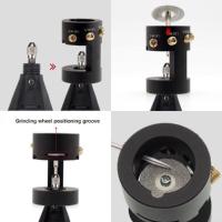 Afilador de electrodos de molienda de alambre, herramienta de soldadura TIG multiángulo de tungsteno, agujeros horizontales, lijadora de electrodos de cabeza potente - details 1