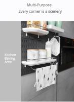 Organizador de pared de tablero de clavijas, pantalla de montaje, Kit de tablero de herramientas, estante de almacenamiento, estante de pared - details 18