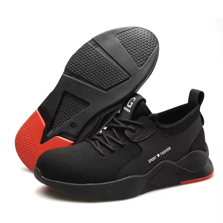 Zapatos de Seguridad de Punta de Acero Transpirables, Duraderos para Hombres y Mujeres - 1