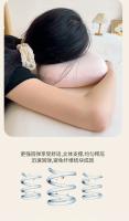 Almohada pequeña de seda para estudiantes, cojín de espuma viscoelástica para siesta y oficina, novedad de 2024 - details 12