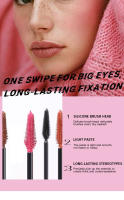 Maquillaje Maxfine Thick Mascara Custom Fibra impermeable Rizo largo - details 1