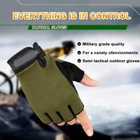 Guantes de gimnasio para levantamiento de pesas, ciclismo, entrenamiento de ejercicio, Fitness, transpirables y cómodos, 1 par - details 5