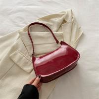 Bolso de hombro informal de nuevo diseño para mujer, bolso de cuero de lujo de Color sólido para axila, bolso pequeño suave y dulce para mujer - details 2