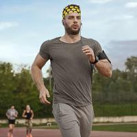 Diademas Elásticas EWENSOO para Mujeres y Hombres Antideslizantes Ideales para Deportes Yoga Running Gimnasio Entrenamiento Béisbol - details 2