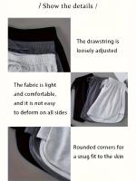 Pantalones Cortos de Verano Ligeros Con Cintura Elástica, Sueltos y Transpirables para Mujeres - details 1