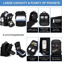 Mochila de Negocios Sencilla Funcional Multifuncional para Laptop de 14/15.6 Pulgadas - details 4