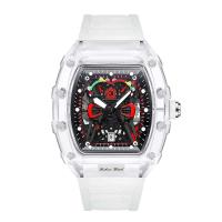 Reloj de pulsera de cuarzo para hombre, de lujo, Premium, tendencia automática, resistente al agua, transparente, luminoso, novedad de 2025 - details 3