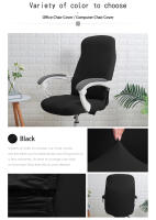 Fundas elásticas de LICRA para sillas de oficina, funda de LICRA para silla de ordenador, Protector para sillón, funda de asiento para silla de juegos - details 7