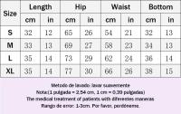 Pantalones cortos de Yoga sin costuras para mujer, mallas deportivas transpirables de secado rápido, de cintura alta, para entrenamiento y gimnasio - details 0