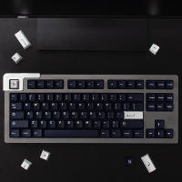 Tecla de doble disparo para teclado mecánico, accesorio con personalidad personalizada en inglés, de 132 teclas, modelo G clon Deep Navy, 61/87/104 - details 6