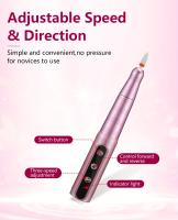 Taladro Eléctrico Para Uñas, 35000 RPM, Para Quitar Esmalte De Uñas Con Lima De Uñas, Máquina De Manicura - details 3