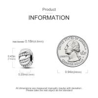 Encanto de Cuentas de Plata de Ley S925 100% Originales para Mujer Joyería DIY Material Principal de Zirconio Pulsera Ajuste de 3mm - details 38