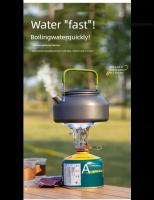 Estufa de Camping Portátil Mini Mochila con Enchufe Piezoeléctrico y a Prueba de Viento - details 4