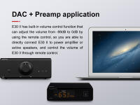 Topping L30 II l30ii amp 6,35mm NFCA 3 ajustes de ganancia de paso amplificador de auriculares HiFi RCA preamplificador de alta resolución L30 2 para E30 DAC - details 12