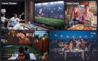 Proyector LCD 4K Q6 Potente, 1080P, Soporte HDMI, Control Remoto, Hazte con él en Casa - details 4