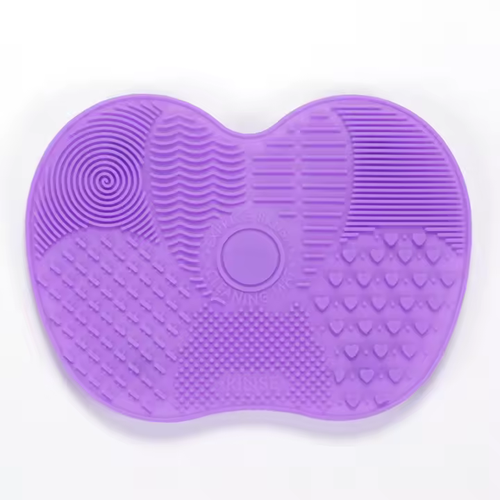 Almohadilla de Limpieza para Brochas Cosméticas de Silicona con Ventosa para Limpieza de Apple Herramienta de Limpieza de Alta Eficacia - 1