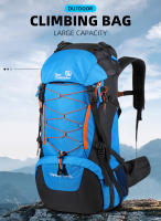 Mochila de Camping de Gran Capacidad 65L Bolsa de Hiking Impermeable para Senderismo, Trekking, Montañismo - details 1
