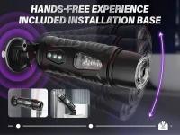 Embalaje privado SEXY Hannibal Masturbador masculino automático 7 modos giratorios de empuje Mastubador Copa Eléctrico Pocket Pussy Juguete sexual para hombres - details 3
