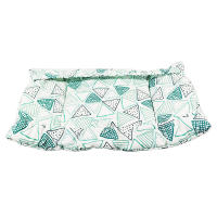 Cojín de Bebé para Silla de Comedor Stokke Tripp Trapp Cubierta de Tela Azul Triangular - details 6