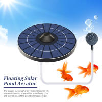 Bomba de aire Solar flotante bombas aireadoras para acuario pecera, estanque, pesca, oxigenación con mangueras de aire y piedra de burbujas - details 2