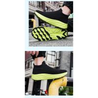 Zapatillas de deporte de punto para hombre y mujer, calzado deportivo ligero y cómodo, sin cordones, con plataforma, a la moda, gran oferta - details 21