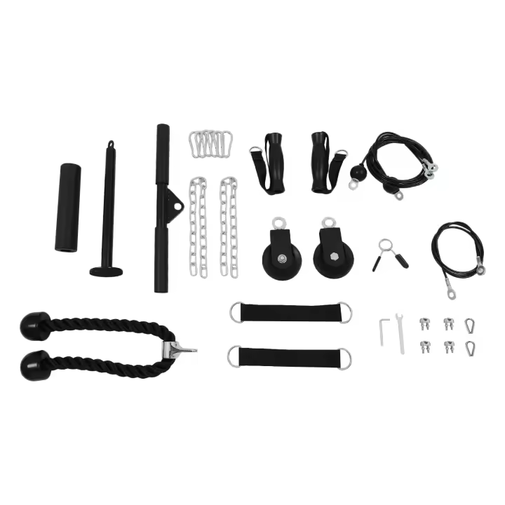 Sistema de polea de peso de cable, equipo de gimnasio en casa, sistema de cable de polea de fitness para el hogar, gimnasio, estudios de entrenamiento, centros de fisioterapia - 1